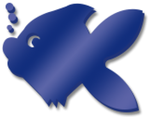 Fish 12.5cm High Clr Acrylic