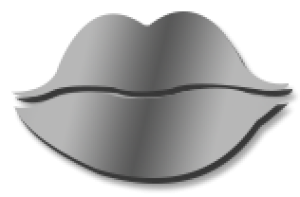 Lips Small Mirror