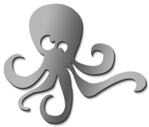 Octopus 47cm Large Mirror