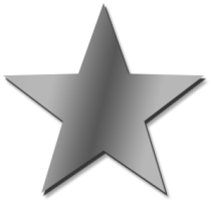 Star 18cm High Mirror